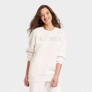 New Target Grayson Threads White Mother Sweatshirt